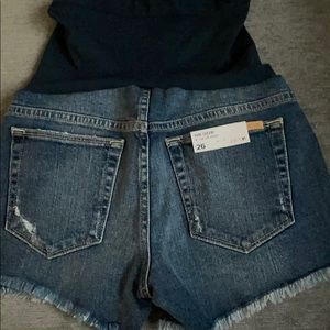 Joes jean maternity shorts